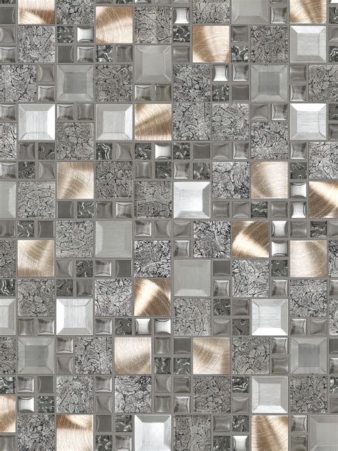 On these sites, you're able to find out more about the various. Glass Metal Gray Copper Mosaic Backsplash Tile ...