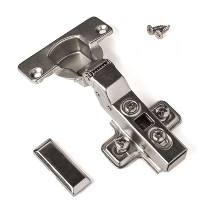 Hettich kreuzmontageplatte mit vormontierten euroschrauben distanz 3mm stahl vernickelt für eckanschläge sys. TOPFBÄNDER 12 X Topfband Automatik mit Dämpfer Clip 110 ...