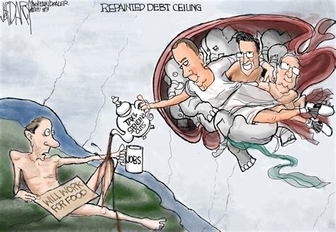 Prior to the debt ceiling crisis of 2011, the debt ceiling was last raised on february 12, 2010 to $14.294 trillion. Debt ceiling repainted: Editorial cartoon | cleveland.com