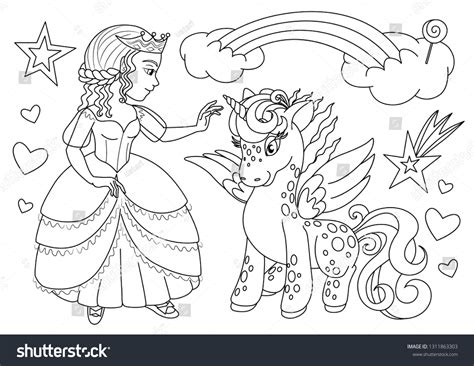 You might also be interested in coloring pages from princesscategory. Princesas Unicornio Ninos Dibujos Para Colorear - imagen ...