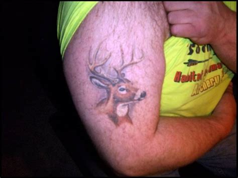 Deer tattoo sizing and placements. Show me your whitetail tattoos...