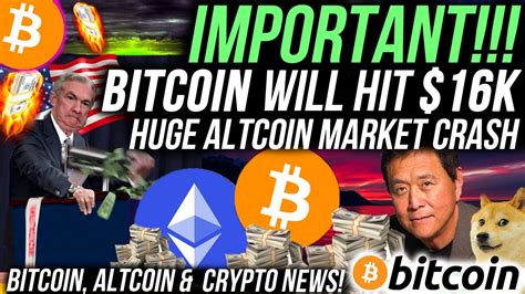 Although, the fact that the s&p 500 skews heavily to tech companies an alternative scenario would be that the stock market crashes and investors immediately move funds into crypto. IMPORTANT!! BITCOIN WILL HIT $16,000 BUT ALTCOINS WILL ...