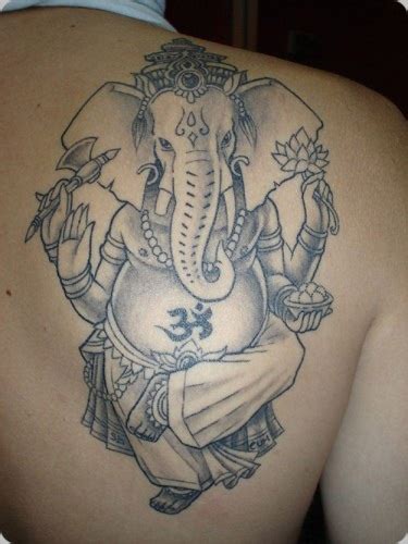 It is a part of the hindy religion, and is an amazing body art! Lord Ganesha Tattoos Designs and Ideas - Tattoosera