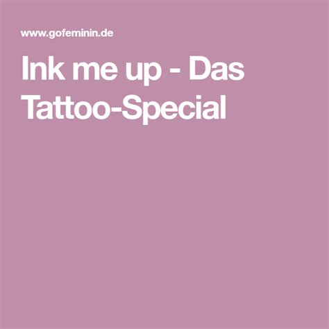 Because tattoo artists deserve the best! Tattoos: Motive, Bedeutung und praktische Tipps ...
