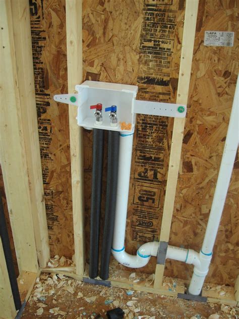 Models shorter than 30 feet don't have the space to include a washer/dryer. Plumbing hookup for washer and dryer | Derek Morrison | Flickr