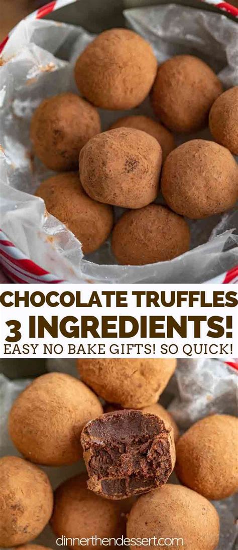 5 cool ways to use cocoa powder. Chocolate Truffles made with only 3 ingredients and rolled ...