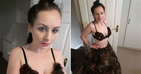 Can be completely submerged in the bath foam, safe and smooth shaving. This Woman Made A Dress Entirely Out Of Random People's ...