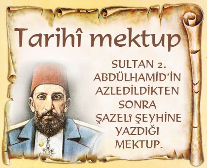 Kızı ayşe sultan babasının dindarlığını şöyle. Evladı Osmanlı: Sultan 2. Abdulhamid han'ın mektubu ...