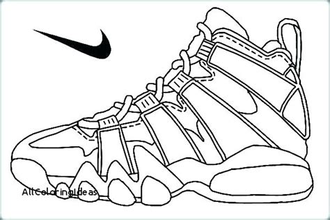 You can navigate with the direction bars on the image file. Nba Shoes Coloring Pages at GetColorings.com | Free printable colorings pages to print and color