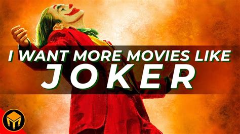 I feel like it being a joker movie took away alot of the affect, in reality it's very vaguely connected to the joker as we know him. Why I Want MORE Movies Like JOKER | Analysis - YouTube