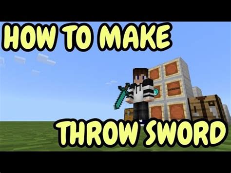 We did not find results for: How to make THROW SWORD in minecraft - YouTube