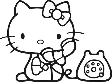 Kostenlose ausmalbilder und malvorlagen zum drucken ffürr kinder. Malvorlagen fur kinder - Ausmalbilder Hello Kitty kostenlos - Page 2 of 7 - KonaBeun