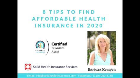 Vitalone health can help you find the health insurance plan that best suits your needs. 8 Tips to Find Affordable Health Insurance in 2020 - YouTube