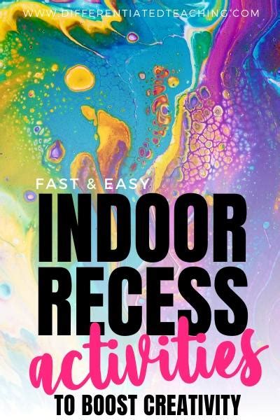 Players from each team have three players hold a pole in the zone closest to their net/pins, and just over center. Indoor Recess Games & Activities for Every Learner in Your ...