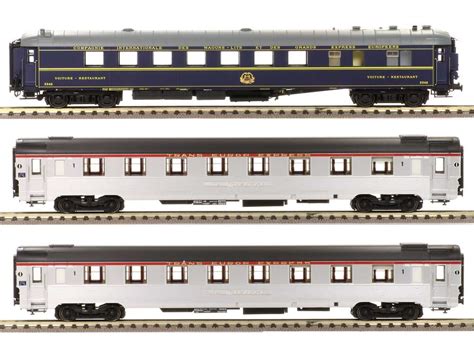 Documentations et aux nombreuses archives sur tous les modèles de train belge, français, italien, espagnol LS Models Set of 3 passenger cars Mistral 56 in TEE livery ...
