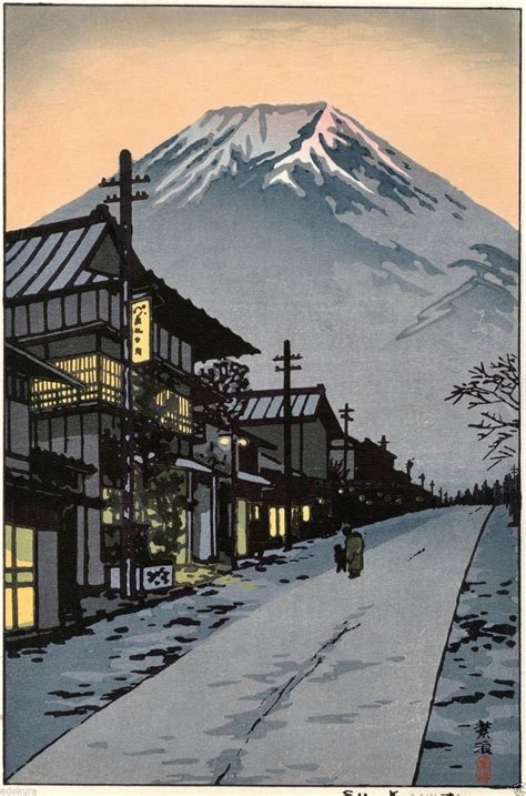 Check spelling or type a new query. Kasamatsu Shiro JAPANESE Woodblock Print SHIN HANGA - Mt ...