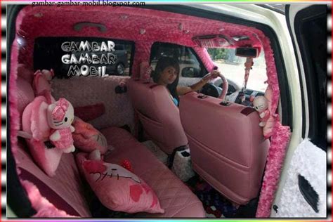 Orang yang melihat karakter ini akan sangat terkesan karena wajahnya sangat imut dan keren. Gambar mobil hello kitty - Gambar Gambar Mobil