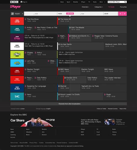 Listen to bbc world service live. BBC iplayer TV Guide by Michelangelo for BBC