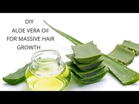 Add argan oil, which moisturizes and nourishes hair. DIY ALOE VERA FOR MASSIVE HAIR GROWTH - YouTube