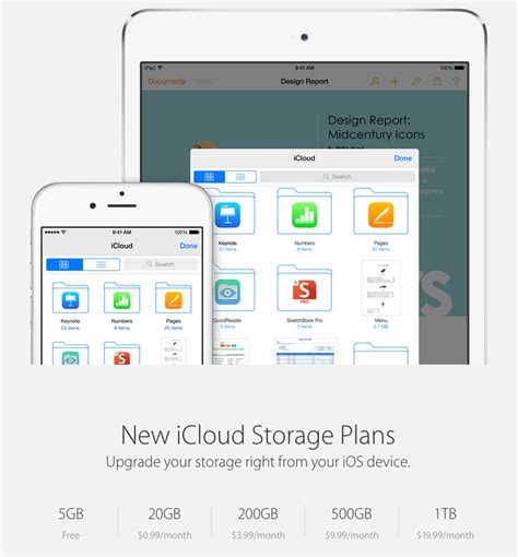 This storage can be used to store things like photos from your device, music, apps, movies, books, emails, etc. Apple announces new iCloud storage plans and pricing ...
