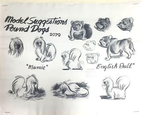 Dougie poo 1962 limited edition poster Lady and the tramp, Bull, Tumblr