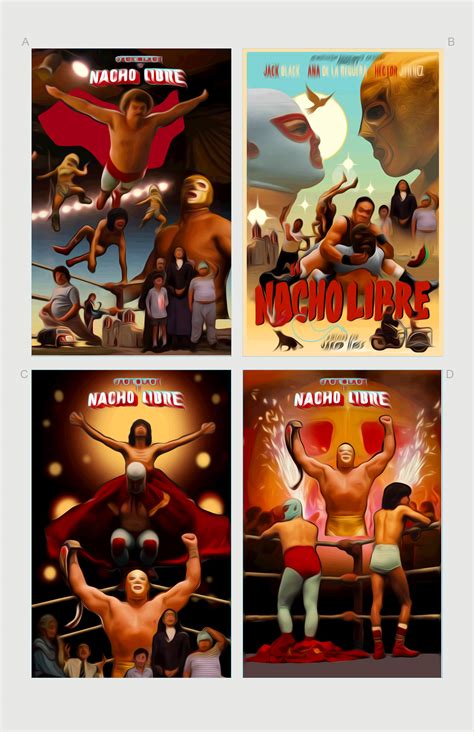 English nacho libre 2006 720p bluray.arelift. NACHO LIBRE on Behance