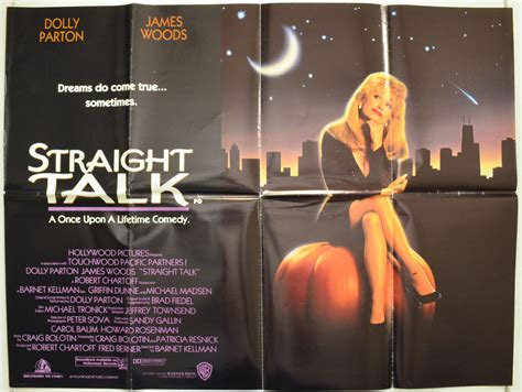 Maybe you would like to learn more about one of these? Straight Talk - Original Cinema Movie Poster From pastposters.com British Quad Posters and US 1 ...