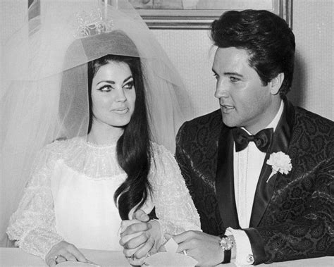 Married to elvis presley from 1967 to 1973, she. Picture 3 imported by Porty | Elvis hochzeit, Elvis und ...