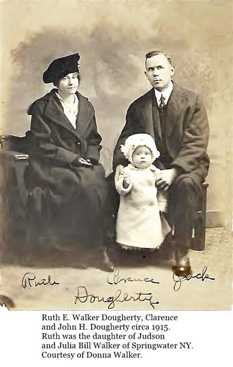 Kate ruth, jacob ruth, david ruth, lidia ruth, henry a. John H. Dougherty and Ruth E. Walker - Hemlock and ...
