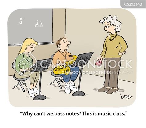 See more ideas about muzică, gard de grădină, educație muzicală. Music Classes Cartoons and Comics - funny pictures from CartoonStock