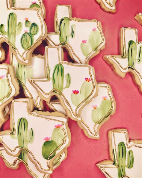 Cactus painting watercolor cactus cactus art watercolor landscape watercolour painting cactus plants watercolors cactus decor art floral. Watercolor Cacti Texas Cookies - Hayley Cakes and ...