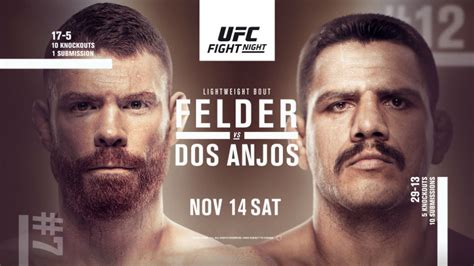 He wasn't able to take the nod, although one judge bafflingly. UFC Vegas 14 results - Rafael Dos Anjos vs. Paul Felder