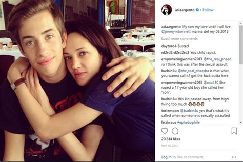 Asia argento allegedly claims her accuser jimmy bennett initiated their sexual contact in surfaced in the texts, argento denies knowing bennett was a minor until he contacted her and bourdain last. Asia Argento Paid $380,000 to Jimmy Bennett for Sexually ...