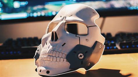 Files contain pieces of the mask ready to be 3d printed. I tried making Die-Hard Man's mask from Death Stranding ...