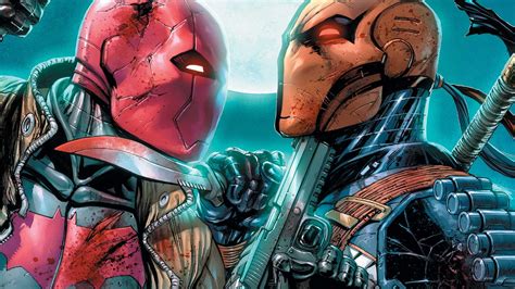 Red hood and the outlaws rebirth #1. Red Hood vs Deathstroke HD Wallpaper | Background Image ...