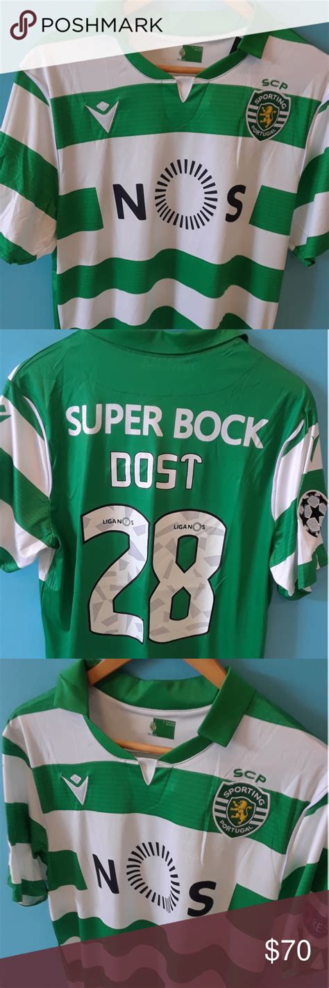 Se o sporting sempre fez parte da sua vida, está na hora de fazer parte da vida do sporting. Sporting Clube de Portugal soccer jersey NWT | Portugal ...