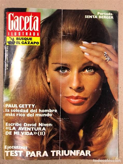 Die familie von angelika (senta berger) begrüßt in „willkommen bei den hartmanns einen flüchtling (eric kabongo) und als dann noch tochter sofie (palina rojinski) vor einem verehrer nach hause flüchtet und sohn philipp (florian david fitz) samt enkel basti (marinus. gaceta ilustrada n° 869 (1973). senta berger, p - Comprar ...