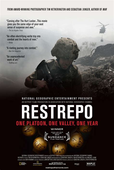 Ben plays a quiet reserved assassin guy that's incredibly intelligent. Restrepo (2010) | bonjourtristesse.net