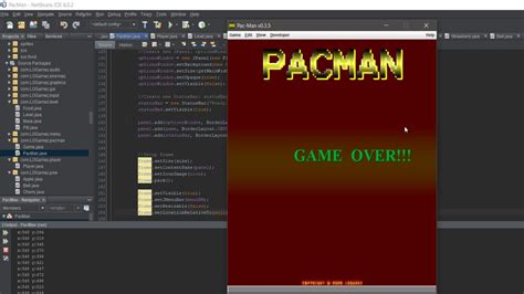 The game engine consists of two components: Java Game Pacman - YouTube