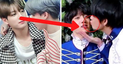 Bts kiss and almost kiss moments copyright disclaimer: 9 Sweet And Awkward Moments When BTS Kissed Each Other To ...