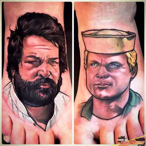 Bud spencer, le locandine vintage. Bud Spencer Terence Hill TATUAGGI - DaiDeGas Forum