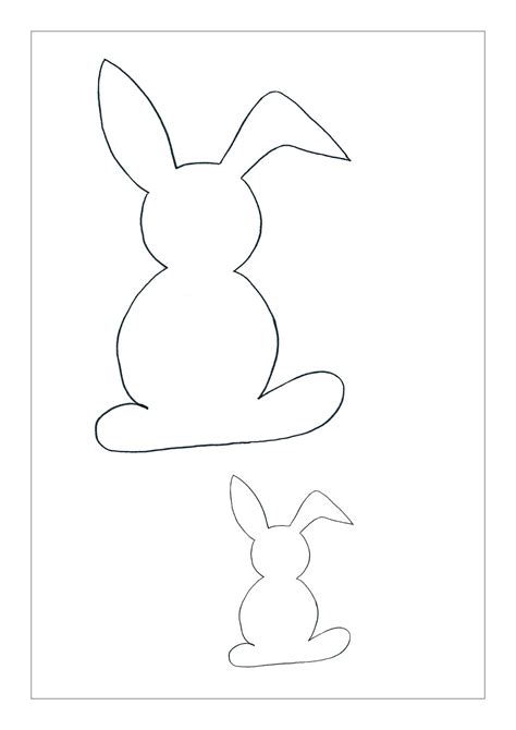 Osterhasen vorlagen ausdrucken neu 9 gratis malvorlagen silhouette ausschneiden vorlage kostenlos ausdrucken osterhasen vorlage zum basteln freebie wielkanoc schockieren hase zum ausschneiden kostenlos vorlagen share this post. binedoro: DIY⎟Ein Hase, zwei Größen, drei Ideen ...
