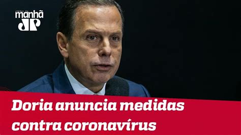 It was first identified in december 2019 in wuhan,. Doria critica Bolsonaro e anuncia novas medidas para ...