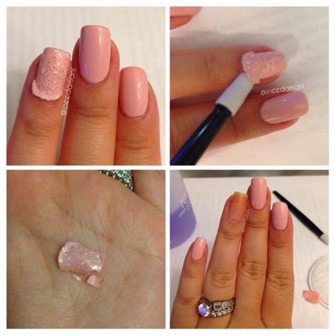 Most of us have difficulty in making some designs since some of them are pretty complicated. easy do it yourself opi glitter off base coat using glue in 2019 | Nails, Glitter, Nail polish