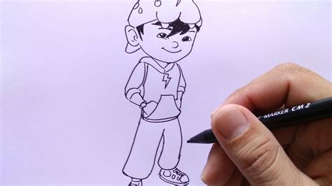 In anak kartun sketsa gambar published on september 08, 2016 leave a reply. Gambar Sketsa Boboiboy