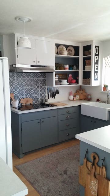 Shop kitchen cabinets and more at the home depot. Updated 1960's Kitchen Reveal - Little Vintage Cottage ...