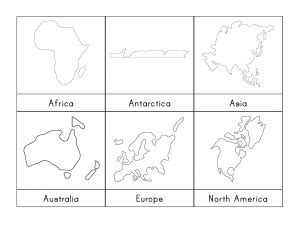 Check spelling or type a new query. Montessori Continents 3-Part Cards | Preescolar y Lenguaje