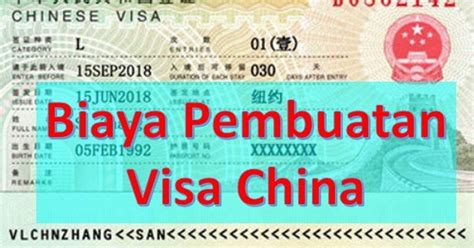 Special visas are available for flight crew, employment, study, journalism, and family visits. √ Biaya Visa China: Single, Double dan Multiple Entry ...