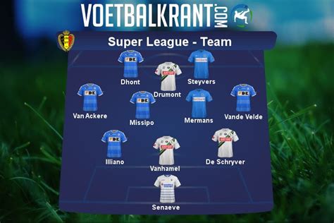 Ons team van de speeldag in de Super League: Gent, Genk ...