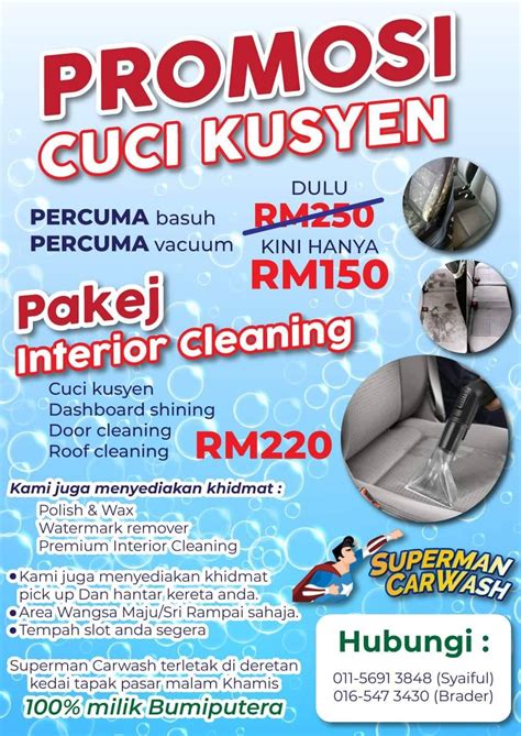 Mesin cuci adalah salah satu perabotan rumah tangga yang selalu banyak di pakai setiap hari, seperti untuk mencuci dan membilas pakaian bahakan bisa juga untuk mengeringkan. Kusyen kereta dah kotor dan Berbau?... - Warga Taman ...